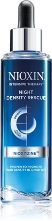 Nioxin Intensive Therapy Night Density Rescue φροντίδα νύχτας για μαλλιά με τάση αραίωσης