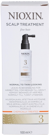 Nioxin System 3 Acalp Treatment For An Initial Slight Thinning Of Fine Chemically Treated Hair