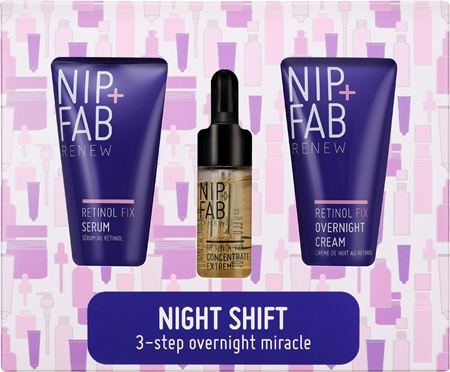 NIP+FAB Retinol Fix Night Shift sada pro péči o pleť s retinolem