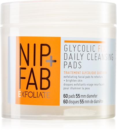 NIP+FAB Glycolic Fix disques nettoyants