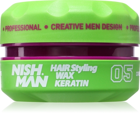 Nish Man 05 cire coiffante à la kératine