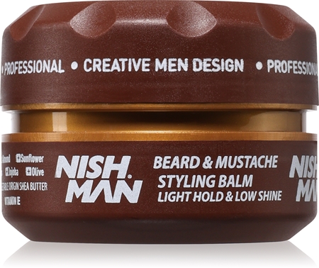 Nish Man Beard & Mustache wosk do brody