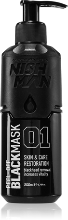Nish Man Peel-Off Mask masque noir peel-off pour homme