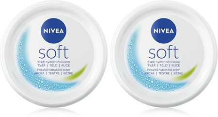 NIVEA Soft Fresh Hydrating Cream economy pack