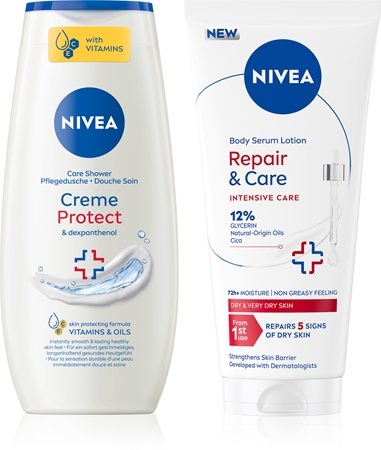 NIVEA Creme Protect ensemble pour peaux sèches