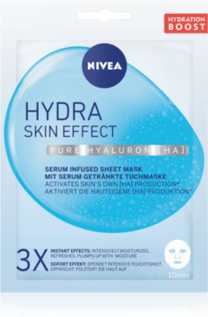 Nivea Hydra Skin Effect Máscara em folha com efeito hidratante