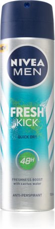 Nivea Men Fresh Kick antyprespirant w sprayu 48 godz.