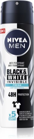 Nivea Men Invisible Black & White antiperspirant u spreju