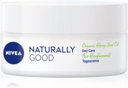 Nivea Naturally Good Organic Hemp Seed Oil crème de jour apaisante à l'huile de chanvre