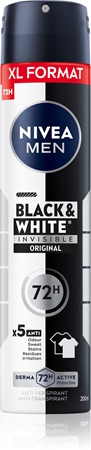 NIVEA MEN Black & White Invisible Original antiperspirant ve spreji pro muže