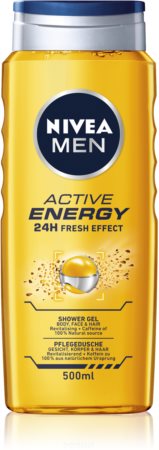 Nivea Men Active Energy gel de ducha para hombre
