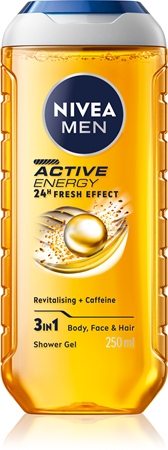 NIVEA Men Active Energy Body Wash for Men
