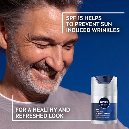 NIVEA MEN Hyaluron Pro-Retinol creme antirrugas formato poupança para homens