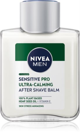 Nivea Men Sensitive Hemp balsam po goleniu z olejkiem konopnym