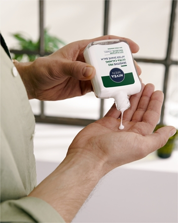 NIVEA MEN Sensitive Hemp balzám po holení s konopným olejem