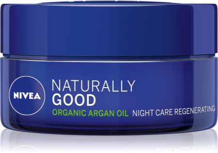 Nivea Naturally Good Organic Argan Oil crème de nuit régénérante