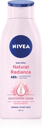 NIVEA Natural Radiance Kroppslotion Med en lätt tonande effekt