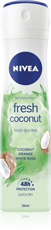 NIVEA Fresh Blends Fresh Coconut antiperspirant spray for women