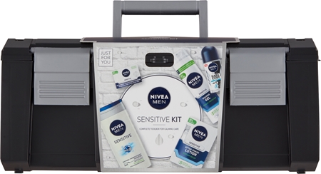 Nivea Men Sensitive Kit zestaw upominkowy (do twarzy i ciała) dla mężczyzn