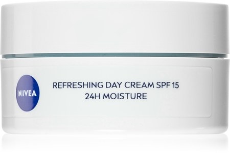 NIVEA 24 h Moisture osvěžující denní krém s vitamínem E