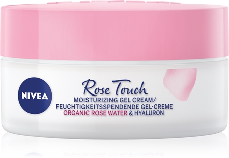 NIVEA Rose Touch crema hidratante con textura de gel
