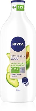 NIVEA Naturally Good Natural Avocado mleczko do ciała z awokado