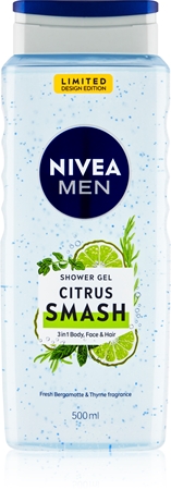 NIVEA MEN Citrus Smash osvěžující sprchový gel pro muže