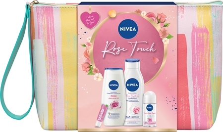 NIVEA Rose Touch Gift Set for face and body