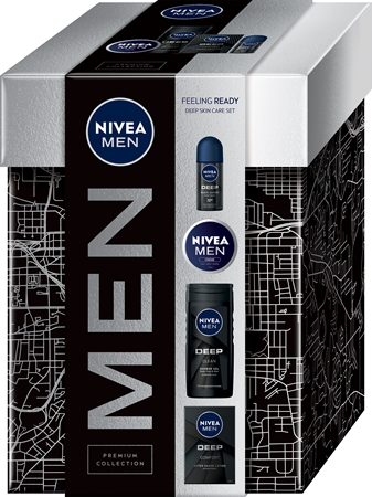 Nivea Men Deep coffret para homens