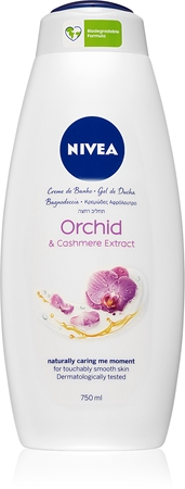 NIVEA Orchid & Cashmere Extract kreminės konsistencijos dušo želė maxi