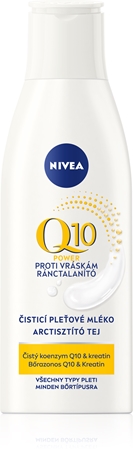 NIVEA Q10 Power Reinigungsmilch für die Haut gegen Falten
