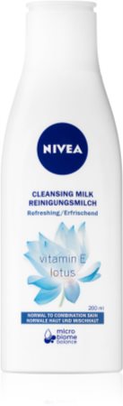 Nivea Face Cleansing lait nettoyant visage pour peaux normales à mixtes