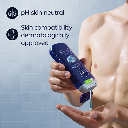 NIVEA MEN Fresh Kick Shower Gel for men