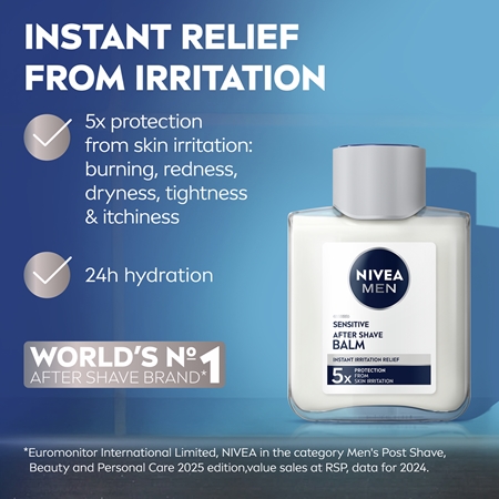 NIVEA MEN Sensitive balzám po holení