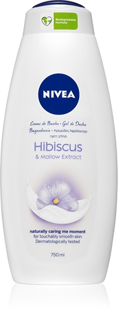 NIVEA Hibiscus & Mallow Extract крем душ гел макси