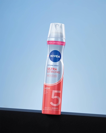 NIVEA Ultra Strong laque cheveux fixation extra forte sans silicone