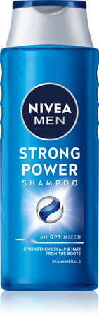 NIVEA MEN Strong Power erősítő sampon