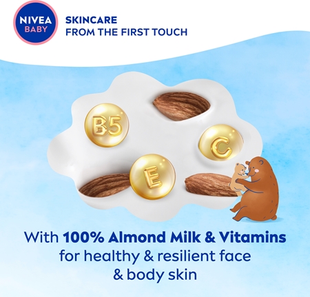 Nivea BABY Soft moisturising cream for face and body