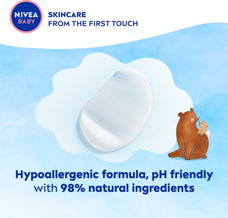 NIVEA BABY хидратиращо мляко за тяло
