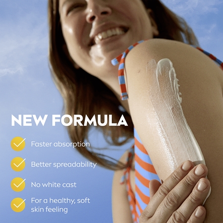 NIVEA SUN Protect & Moisture hidratáló napozótej SPF 50+