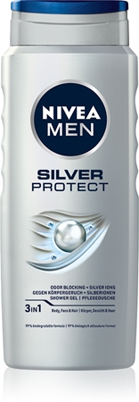 NIVEA MEN Silver Protect dušo želė vyrams