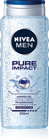 NIVEA MEN Pure Impact гель для душа для чоловіків