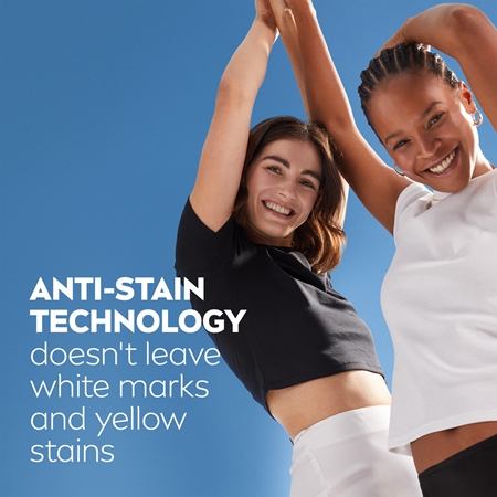 NIVEA Invisible Black & White Pure deodorante antitraspirante contro macchie bianche e gialle