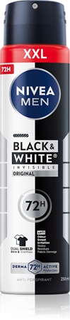 NIVEA MEN Invisible Black & White Antiperspirant Spray for men