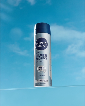 NIVEA MEN Silver Protect Antiperspirant Spray 72 tim