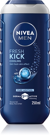 NIVEA MEN Fresh Kick Shower Gel for men