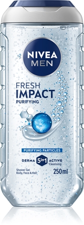 NIVEA MEN Pure Impact sprchový gél pre mužov