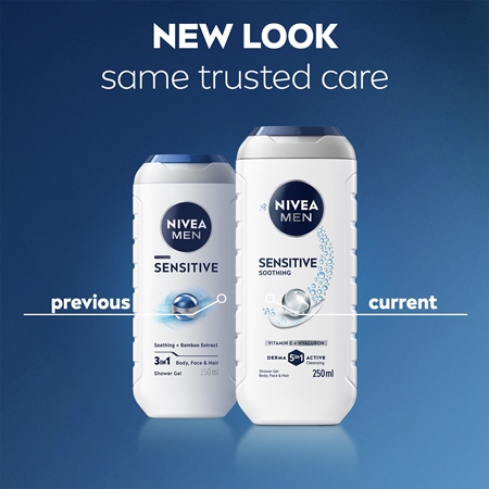 NIVEA MEN Sensitive shower gel for men