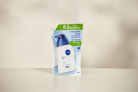 NIVEA Creme Soft tekoče milo nadomestno polnilo