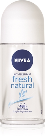 NIVEA Fresh Natural antitranspirante roll-on para mulheres